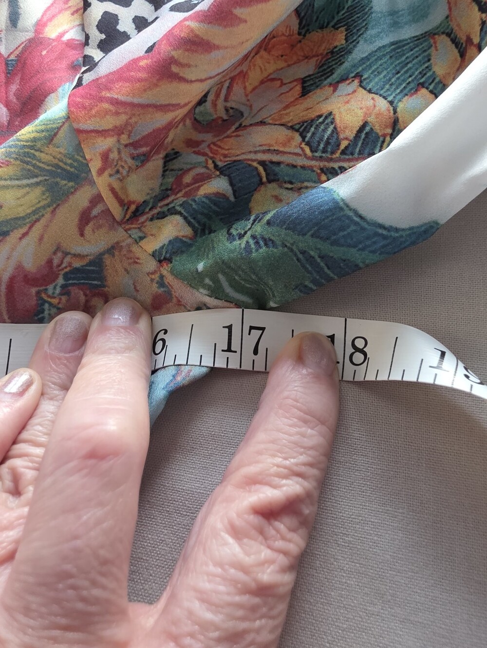 Miss Rosier Tropical Floral Maxi Dress/Kimono Size Large - Picture 9 of 16